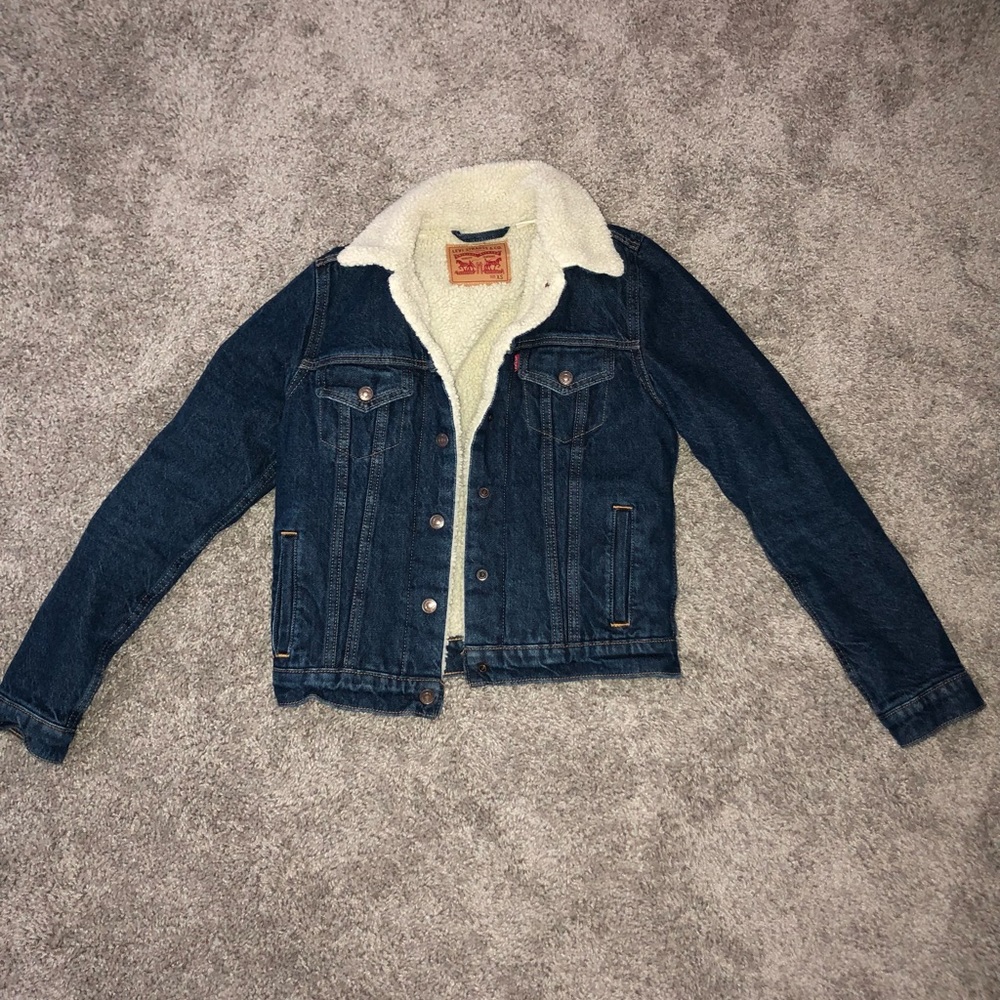 Levi’s Jean Jacket Sherpa